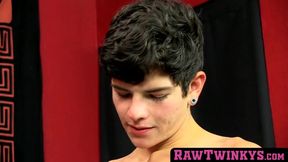 Clayton bends over, ready to be stuffed before fucking Jacob wildly