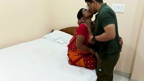 Horny Mother in Law First Time Hot Blowjob and Full Romantic Sex with Young Son In Law