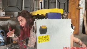 Wood planer trapped Angie wwmv