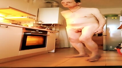 Preparing Spaghetti Nude