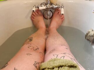 Unsightly Feet - Bathtub Tease