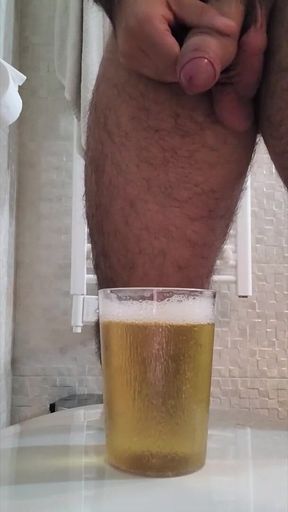 Top hairy dominant Arab as a barman!