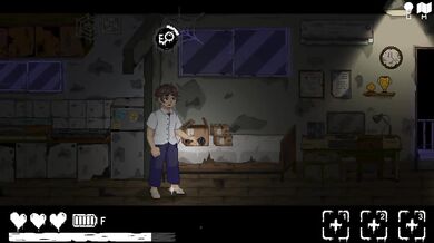 Hentai Game No-Escape Apartment Play video(Pixel horror hentai animation)