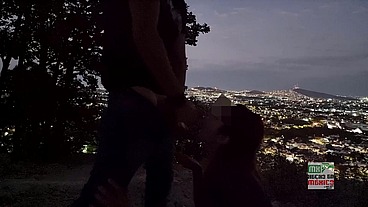 Follando a flaquita en el monte de Guadalajara, a eso salen sus novias a sus grupos de hiking