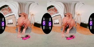 TmwVRnet Jane Nedon Hottie tries on new lingerie