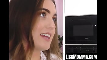 Petite stepdaughter Lola Rae DILDO FUCKS her stepmom Louise Lee