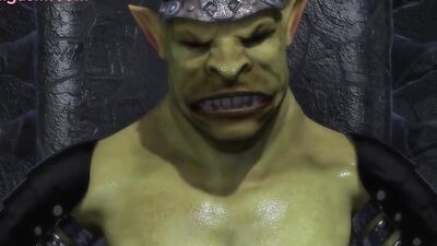 Ariel, the Elf-Daughter, becomes a malevolent goblin sex slave in Hentai Part 1