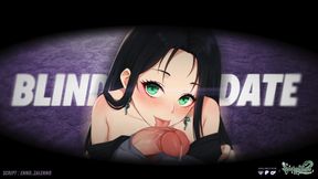 Blind Date with BFF's Older Goth Sister - Riding & Cumslut