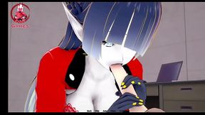 Me extrae el l&iacute_quido vital haciendo un oral(JuegoTales of a dream life)