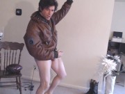 Horny Football Quarterback Maolo Jerks & Cums!!!