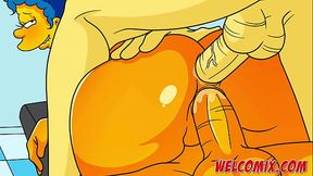 Betrayal at the massage parlor - The Simptoons