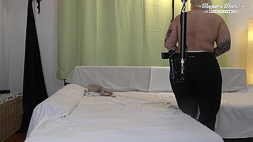 Behind The Scenes Of Massage with Happy ending featuring Deborah Luxe