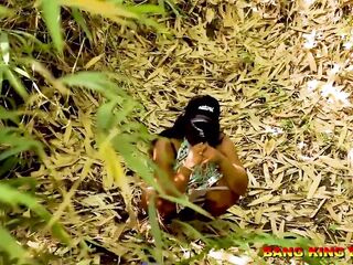 Outdoor - VILLAGE HARDCORE SEX BENEATH BAMBOO TREE WITH BBW MILF QUEEN