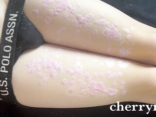 Wax play/shock collar pleasure full twenty-minute movie on my OF