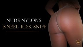 Sweaty Nude Nylons Ass Worship