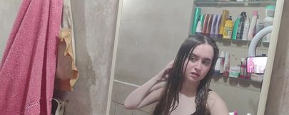 Brushing Wet Hair