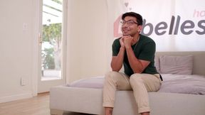 August Skye's Curvy Black Booty Gets Filled by Max's Thick Schlong