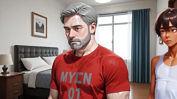 Anime Femboy  18 was fucked by her stepfather