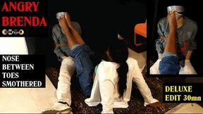 NOSE BETWEEN TOES AND FOOT SMOTHER by BRENDA (HD)