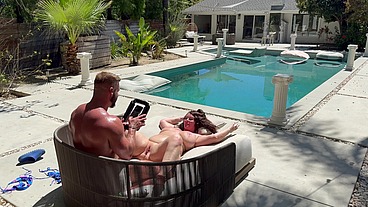 BTS WITH BUSTY & HORNY AUGUST HEAT