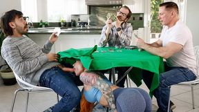 Temperament John and Sophia's redhead blowjob dirt