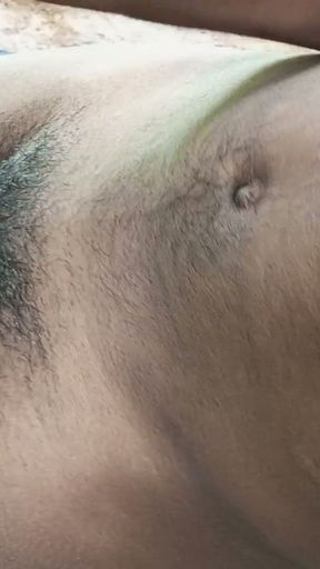 Treehouse bathroom afternoon time romance.   Clip 1