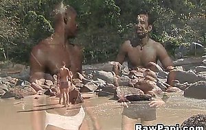 Gay Latinos Engaged in bareback sex