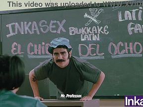 The morbid neighborhood of Chibolo 18 ends in an orgy during Don Mamón's class - LOST CHAPTER