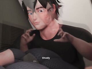 Large Titty and Thick Butt Alternative gal CG animation - Mansion Days part 7