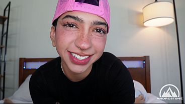 Trans Boy Rocki Takes Huge Cock In Tight Ass Til Creampie