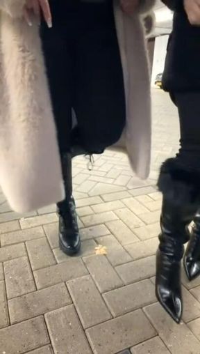 Laarzen worship/ boots worship (dutch)