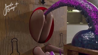 3D Tentace Terror - Fuck Machine - Preview