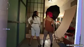 Pinky & Skyy Black Enjoy Relentless Fucker's Enduring Skills Together