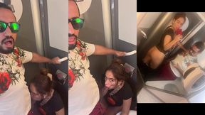 good morning fellows ! she starts her day showing daddy how he deserves to be served in the train !