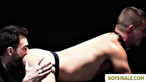 Fucking a Twink teen in a secret club