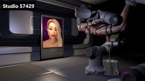 Cumming Admiring the Female Body, BDSM Machine