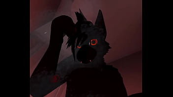 Furry vrchat shower fun