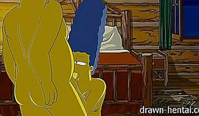 Simpsons Porn - Cabin of Love