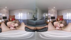 Kenna James Deep Throats and Cums on Hefty Cock