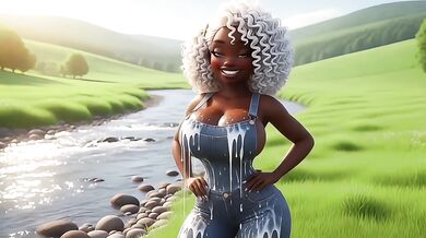 Farm girl milked me in the tree house and left sperm on my face