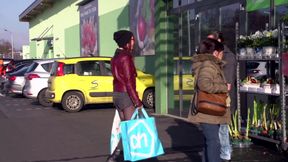 Tattooed redhead with small tits gets her pussy smashed