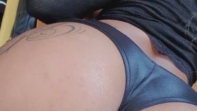 Lolah farting in those tiny panties.