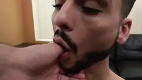 LatinLeche.com: Handsome Gabriel Knight supermodel rides a hard dick sex tape