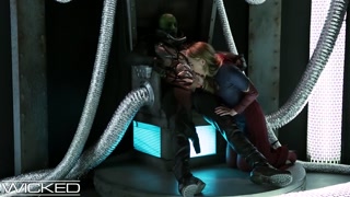 WickedParodies - Supergirl Seduces Braniac Into Anal Sex
