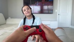 Gamer Boy's Unexpected Surprise with Serena Sterling in a Household Fantasy Adventure!