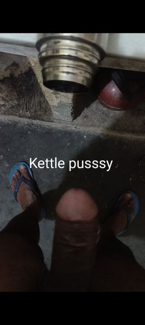 Punjabi huge cock fucking hard the tea kettle and still not done