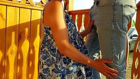 Naturista teasing with a huge dick&#x1F346; &#x1F34A;