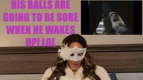 HE'S GONNA HAVE SOME SORE BALLS WHEN HE WAKES UP! BALLBUSTING MOVIE REACTIONS 4