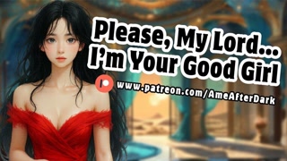 My body trembles for you, my lord, yet my heart begs to be free