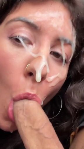 Must-see moment from &quot;Cum on face Compilation 13 Huge Cumshots Facials&quot;